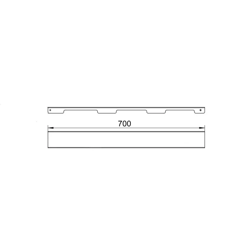 Решетка для линейного трапа SUS304 Grate FA700 (NKS) Qtap