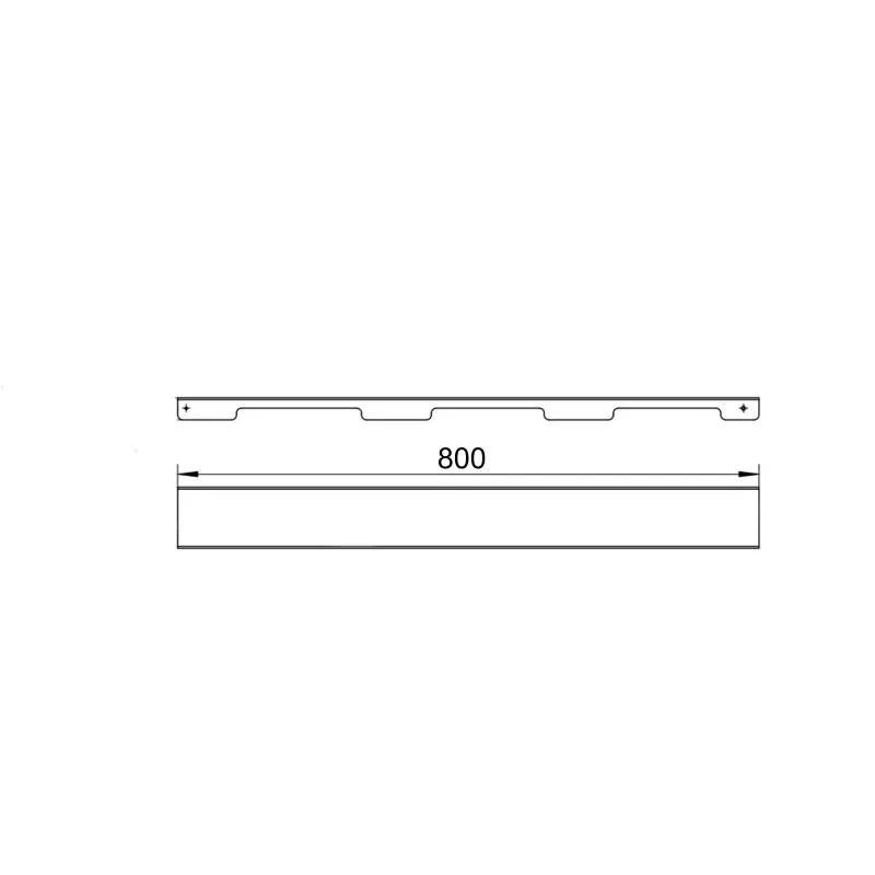Решетка для линейного трапа SUS304 Grate FA800 (NKS) Qtap