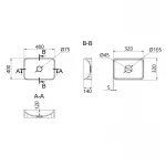 Раковина-чаша Qtap Kolibri 400х400х140 мм White QT10116303W