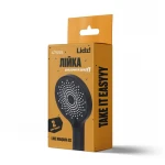 Лейка для ручного душа Lidz Niagara 32 120 мм округлая LDNIA32BLM47555 Matt Black