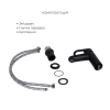 Комплект смесителей для ванной комнаты Lidz Latwa 001Black+Lidz Latwa 006Black+Lidz Latwa 005Black+Lidz Latwa 010Black