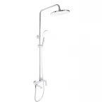 Душевая система универсальная Qtap Evia на три потребителя (с изливом) QTEVI111CRM47583 Chrome