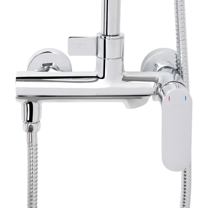 Душова система універсальна Qtap Evia на три споживача (з виливом) QTEVI111CRM47583 Chrome