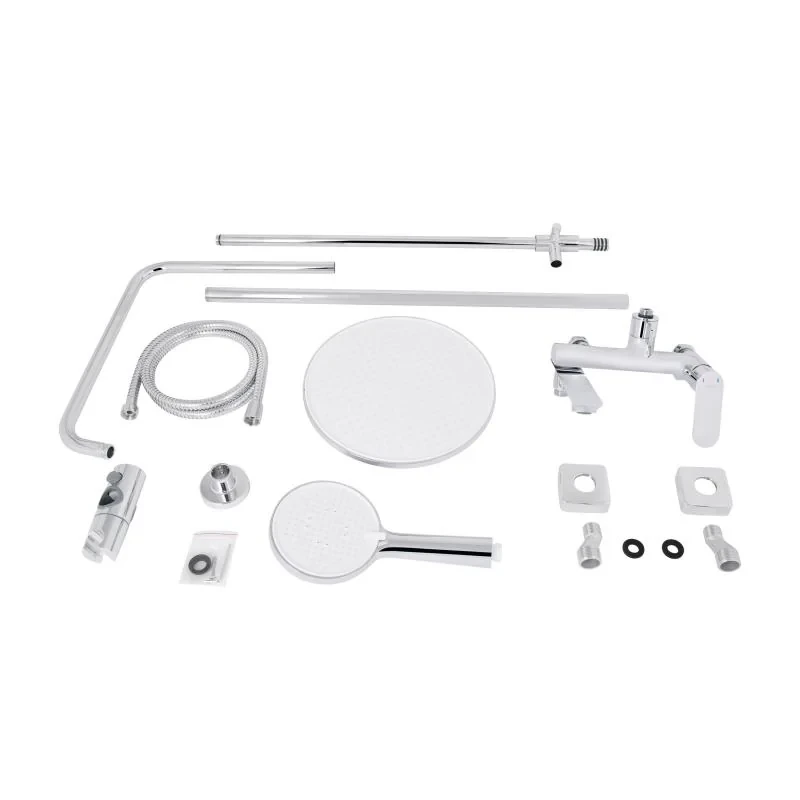 Душова система універсальна Qtap Evia на три споживача (з виливом) QTEVI111CRM47583 Chrome