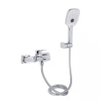 Смеситель для ванны Qtap Tern (c душевым гарнитуром) QTTER259CRM47586 Chrome