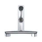 Смеситель для ванны Qtap Tern (c душевым гарнитуром) QTTER259CRM47586 Chrome