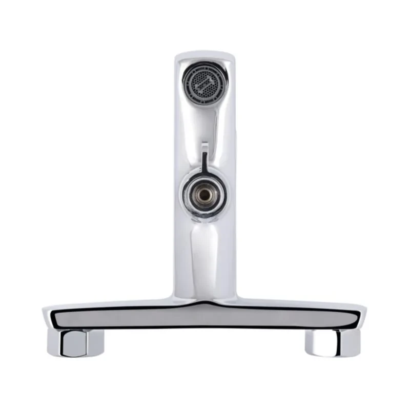 Змішувач для ванни Qtap Tern (c душевым гарнитуром) QTTER259CRM47586 Chrome