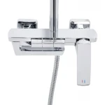 Душевая система универсальная Qtap Tern на три потребителя (с изливом) QTTER111CRM47591 Chrome