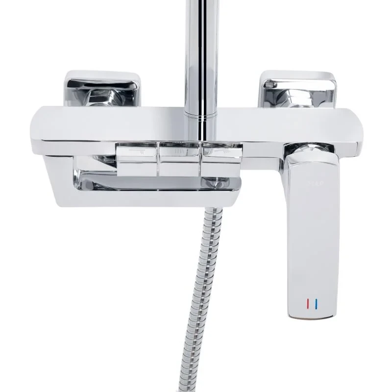 Душова система універсальна Qtap Tern на три споживача (з виливом) QTTER111CRM47591 Chrome