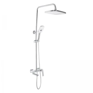 Душова система універсальна Qtap Tern на три споживача (з виливом) QTTER111CRM47591 Chrome