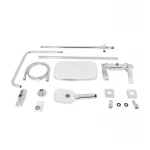 Душевая система универсальная Qtap Tern на три потребителя (с изливом) QTTER111CRM47591 Chrome