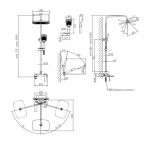 Душевая система универсальная Qtap Tern на три потребителя (с изливом) QTTER1112CRM47592 Chrome
