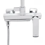 Душевая система универсальная Qtap Tern на три потребителя (с изливом) QTTER1112CRM47592 Chrome