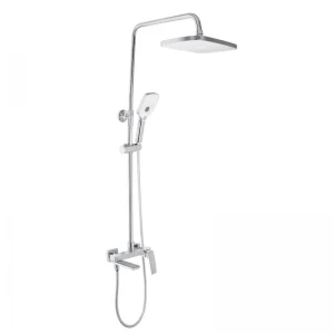 Душова система універсальна Qtap Tern на три споживача (з виливом) QTTER1112CRM47592 Chrome