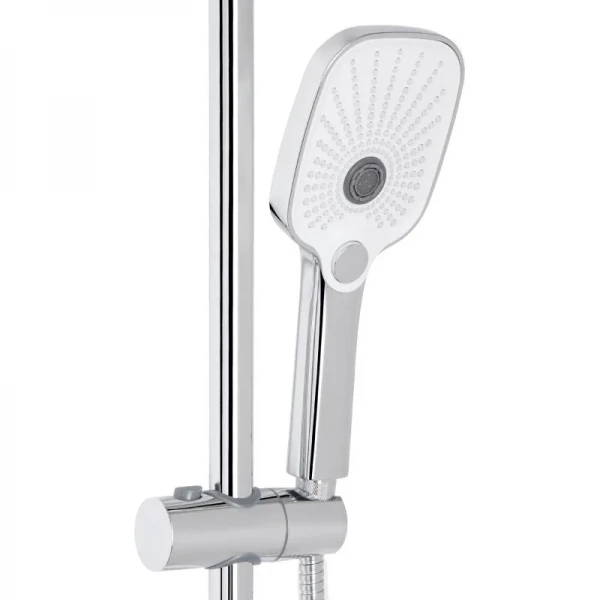 Душевая система универсальная Qtap Tern на три потребителя (с изливом) QTTER1112CRM47592 Chrome