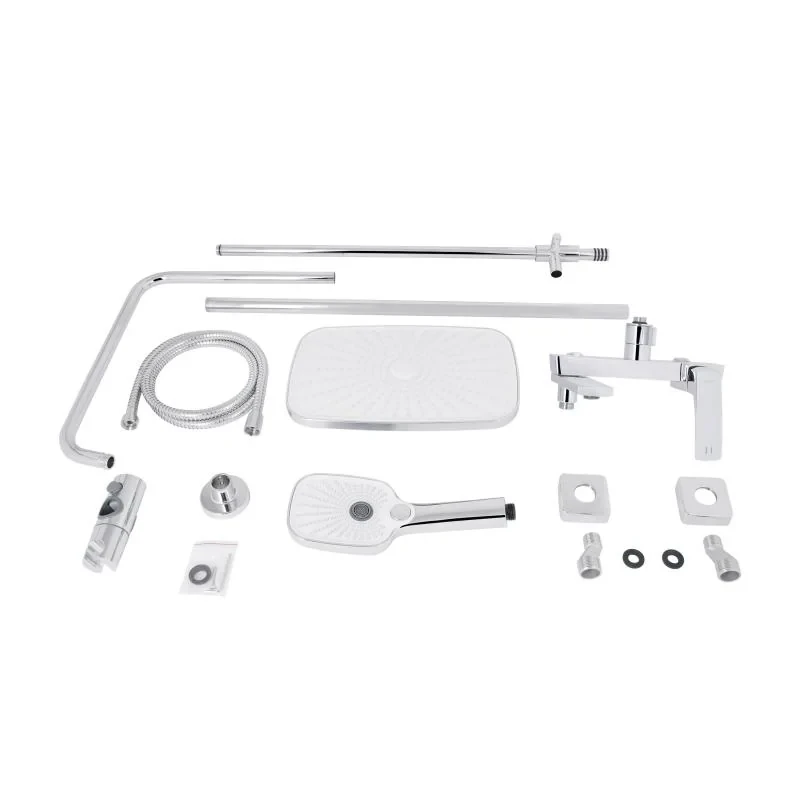 Душова система універсальна Qtap Tern на три споживача (з виливом) QTTER1112CRM47592 Chrome