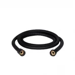 Акционный набор 2+1: Шланг для ручного душа 1600 мм Qtap Hadice QT054BL43074 Black Matt