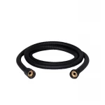 Акционный набор 2+1: Шланг для ручного душа 1600 мм Qtap Hadice QT054BL43074 Black Matt