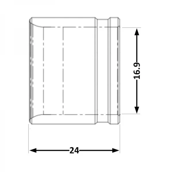 Гильза натяжная Icma №1031 d16x2,2 851031BO08