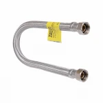 Шланг для води Thermo Alliance Forte D10 (посилений) 40 см, нерж. оплетення 1/2