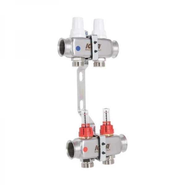 Коллектор Icma № К073 с расходомерами (нерж.) 1