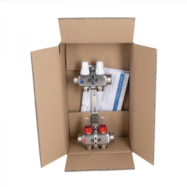 Коллектор Icma № К073 с расходомерами (нерж.) 1