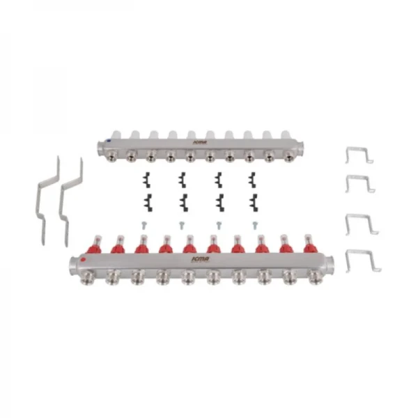 Коллектор Icma № К073 с расходомерами (нерж.) 1