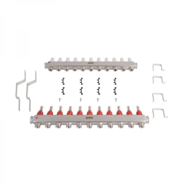 Коллектор Icma № К073 с расходомерами (нерж.) 1