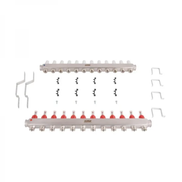 Коллектор Icma № К073 с расходомерами (нерж.) 1