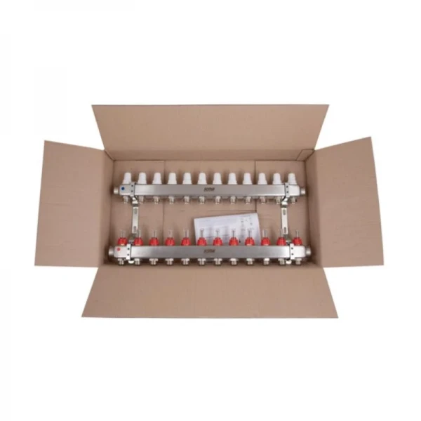 Коллектор Icma № К073 с расходомерами (нерж.) 1