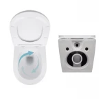 Акционный набор: Унитаз подвесной Jay Ultra Quiet QT07335177W 485х360х320 + Tern Ultra Quiet QT17332303ASW 490x365x325