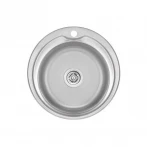 Кухонная мойка Brinex 510-D 0,8 мм Micro Decor (BRIN510MDEC08)