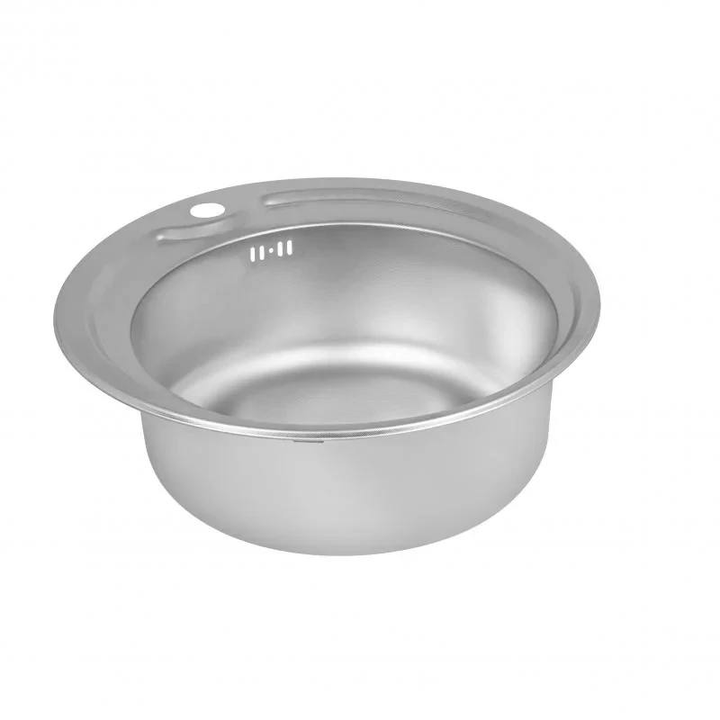 Кухонная мойка Brinex 510-D 0,8 мм Micro Decor (BRIN510MDEC08)