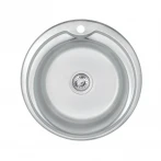 Кухонная мойка Brinex 510-D 0,8 мм Satin (BRIN510SAT08)