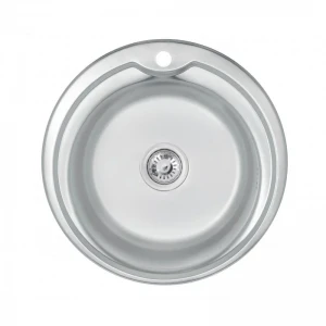 Кухонная мойка Brinex 510-D 0,8 мм Satin (BRIN510SAT08)
