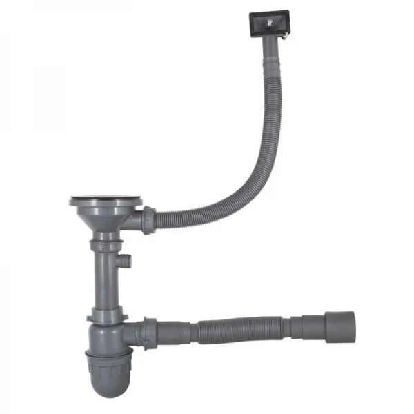 Кухонна мийка Brinex 510-D 0,8 мм Satin (BRIN510SAT08)