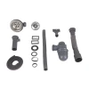 Кухонная мойка Brinex 510-D 0,8 мм Satin (BRIN510SAT08)