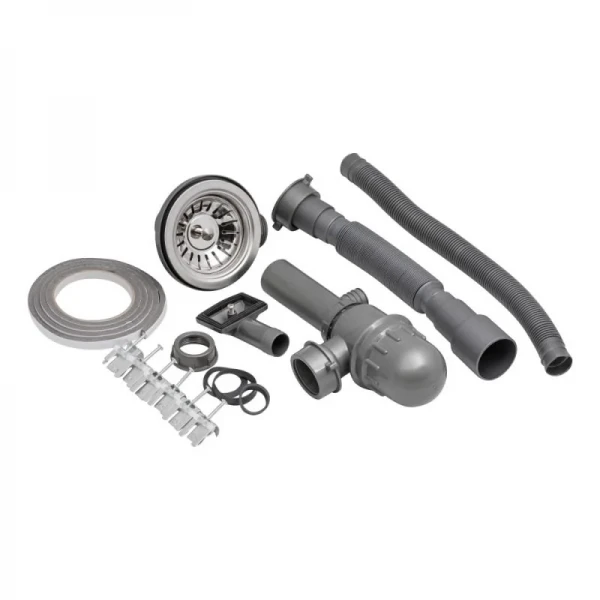 Кухонна мийка Brinex 5745 0,8 мм Satin (BRIN5745SAT08)