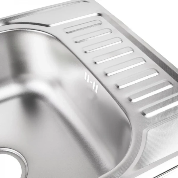 Кухонна мийка Brinex 5848 0,8 мм Micro Decor (BRIN5848MDEC08)