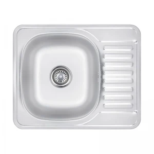 Кухонная мойка Brinex 5848 0,8 мм Satin (BRIN5848SAT08)