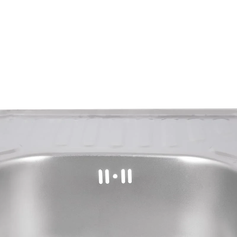 Кухонная мойка Brinex 6642 0,8 мм Satin (BRIN6642SAT08)