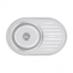 Кухонная мойка Brinex 7750 0,8 мм Satin (BRIN7750SAT08)