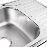 Кухонна мийка Brinex 7848 0,8 мм Micro Decor (BRIN7848MDEC08)