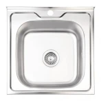 Кухонна мийка Brinex 5050 0,6 мм Satin (BRIN5050SAT06)