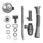 Кухонна мийка Brinex 5080-L 0,8 мм Satin (BRIN5080LSAT06)