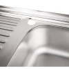Кухонна мийка Brinex 5080-R 0,8 мм Satin (BRIN5080RSAT06)