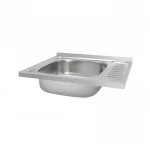 Кухонна мийка Brinex 6050-L 0,6 мм Satin (BRIN6050LSAT06)