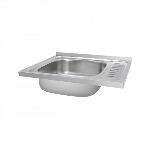 Кухонна мийка Brinex 6050-L 0,6 мм Satin (BRIN6050LSAT06)