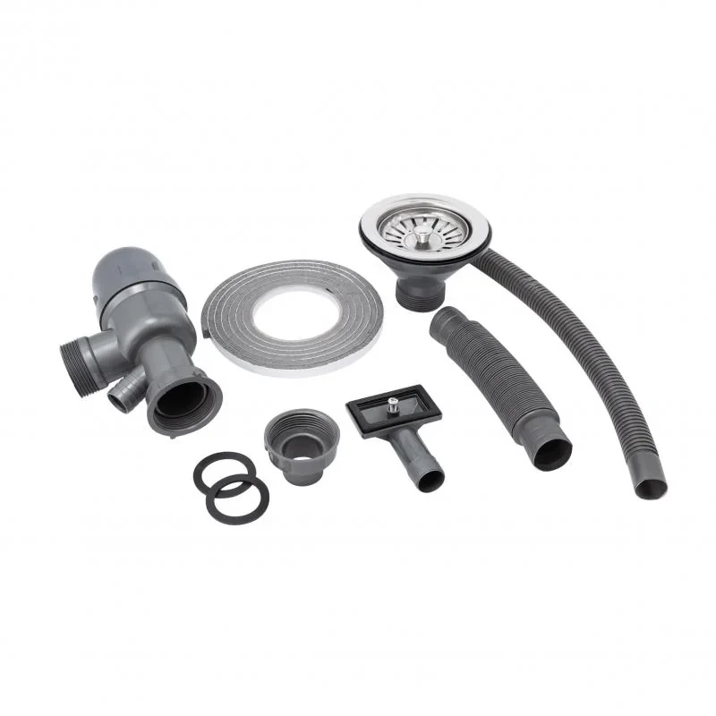 Кухонна мийка Brinex 6050-L 0,6 мм Satin (BRIN6050LSAT06)
