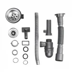 Кухонна мийка Brinex 6060-L 0,6 мм Satin (BRIN6060LSAT06)